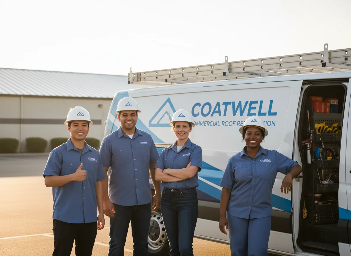 Commercial roof coating company in Lowell, VT